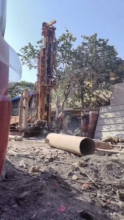 潜江工地施工用水井